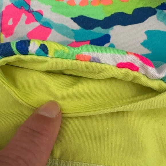 Lilly Pulitzer Luxletic Multi Color Leggings Size XL - Picture 5 of 6